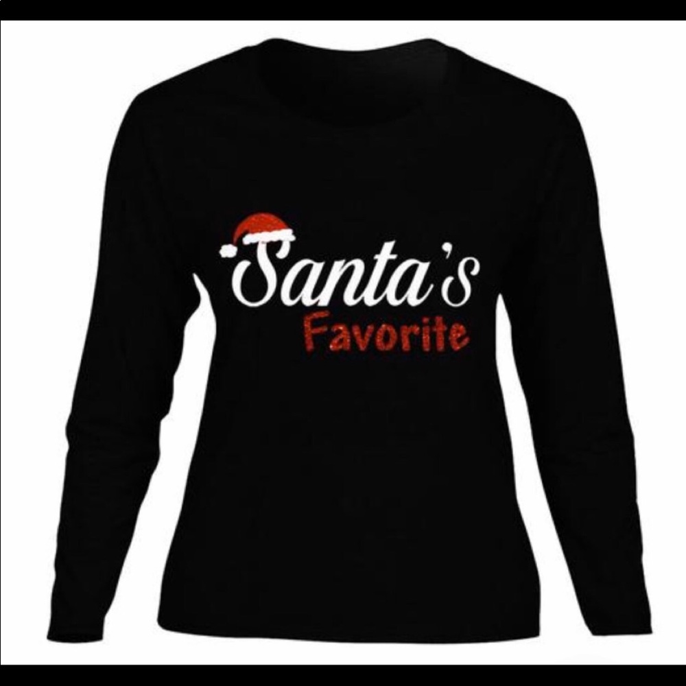 Women’s long sleeve Christmas tee